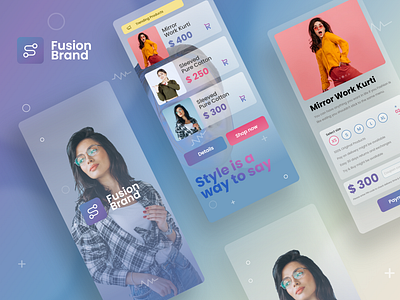 Fashion App - Mobile Design Concept