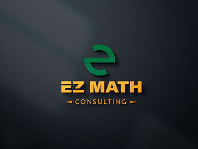 EZ MATH CONSULTING branding design design art designer icon illustration logo logo design minimal vector