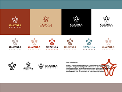GAZZOLA color concepts ash alif ashdesign pro branding design design art designer illustration logo luxurious logo minimal