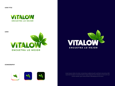Vitalow Brand Identity ashdesign pro brand identity brand style guide branding design design art designer illustration minimal nature