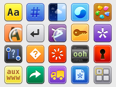 iOS Settings Icons