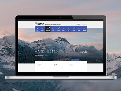 Travis - Profressional Booking Theme booking brainos theme travel travis wordpress