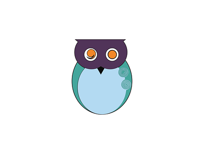 OWL design icon illustration logo vector