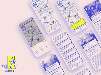 OUT'N'ABOUT - Event Radar App Design