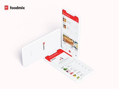 Food Mobile App design ui