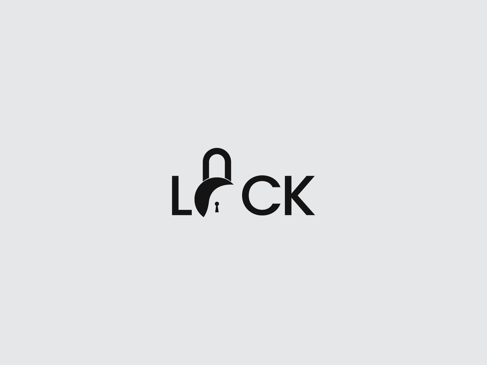 lock logo design