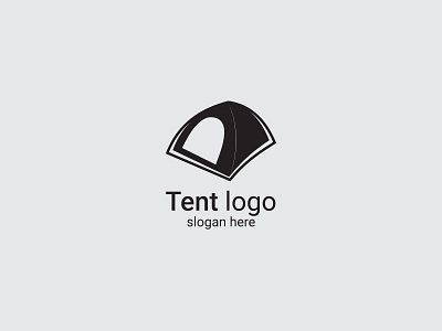 Tent Logo Design bonfire branding campaign design campfire camping campsite creative lettermark logo logo minimal minimalist outdoors tent tent card tent logo tent logo png tent logo vector typography wordmark logo