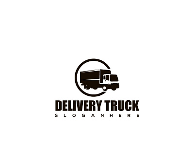 Delivery Truck Logo apparel logo branding design icon lettermark logo logo minimal minimalist typography wordmark logo