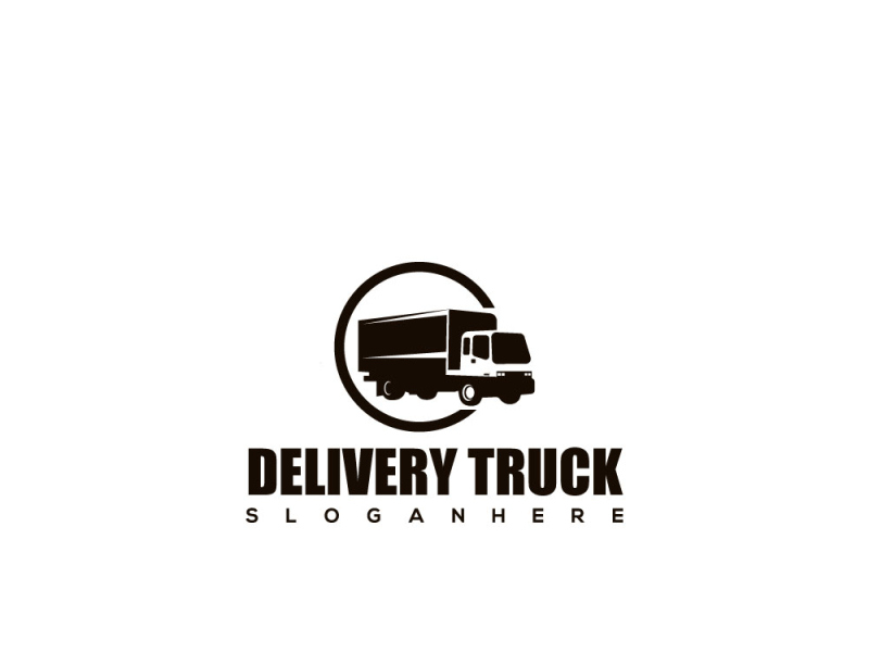 Delivery Truck Logo by Habib Sujon on Dribbble