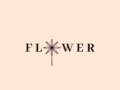 flower app apparel logo branding design lettermark logo logo minimal minimalist typography wordmark logo