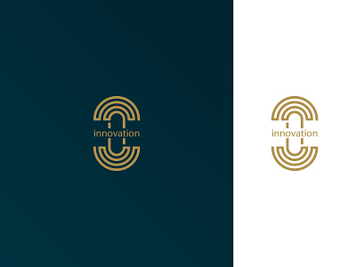 Innovation Logo branding design i logo illustration lettermark logo logo minimal minimalist typography ui wordmark logo