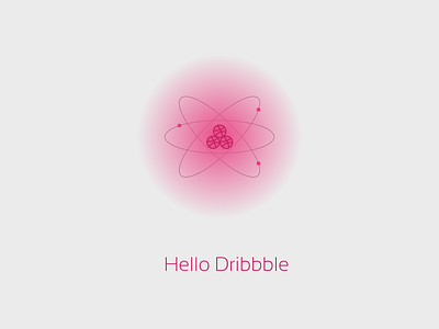 Hello Dribbble ! atom dribbble electron hello hellodribbble