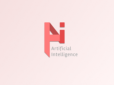 Artificial Intelligence brand design dribbble logo simple