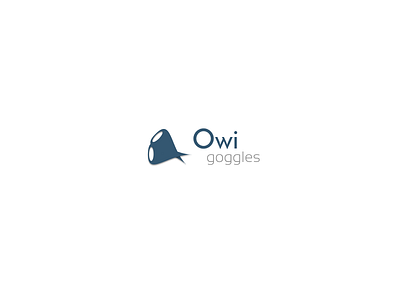 Owi Goggles brand design dribbble goggles logo simple