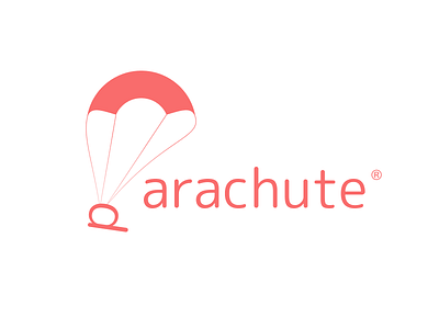Parachute brand design logo simple
