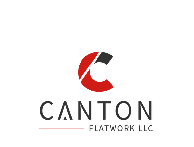canton flatwork Logo branding design designer icon illustration illustrator instagram logo typography