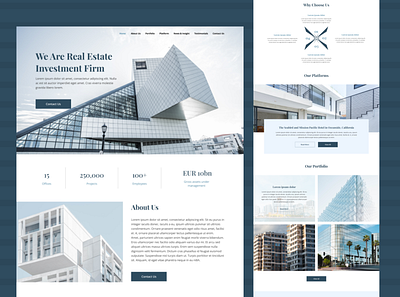 Real Estate building buy design elegant property real estate sell web website