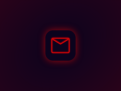 Neon Email Logo