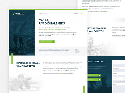 YASKA Landing Page