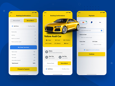 Car Booking UI | Rental Car 🔥