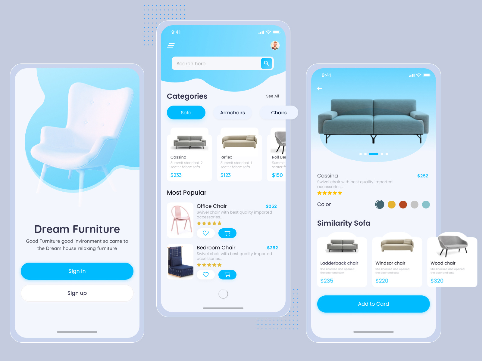 Furniture App Design - Ecommerce 🛋️ by Creative Pigeon on Dribbble