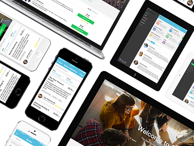 Clarity.fm app clarity design device homepage ipad iphone responsive startup ui ux web