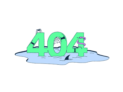 404 Illustration 404 404 error 404 error page 404 page apple pencil illustration ipadpro procreate