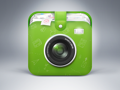 Vyfot a usetri App Icon app camera document icon wallet
