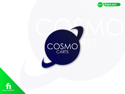 Cosmo Carts adobe illustrator cc app design fiverr design icon illustration logo logo design minimal vector web website