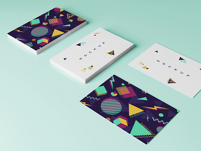 Multiple Business Card Mockups