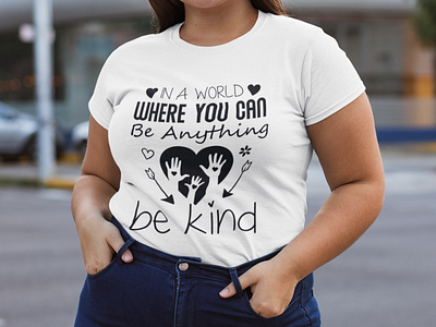 be kind woman tee