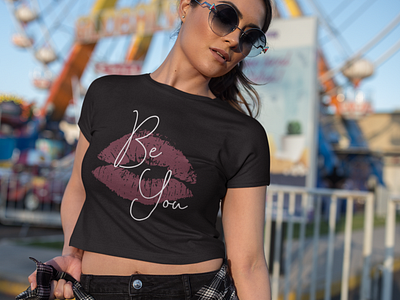 Be You - female t-shirt design