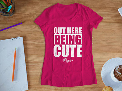 Feminine t-shirt design