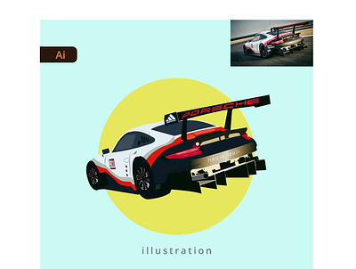 Car illustration sideways adobe illustrator car car illustration design graphic design illustration portfolio