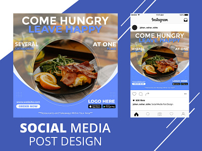 Social Media Post Design designer designer portfolio dribbble dribbblebestshot flyer design hireme instagram post poster design social media manager social media post design social media templat