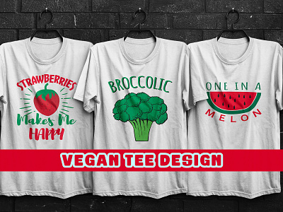 Vegan t-shirt design