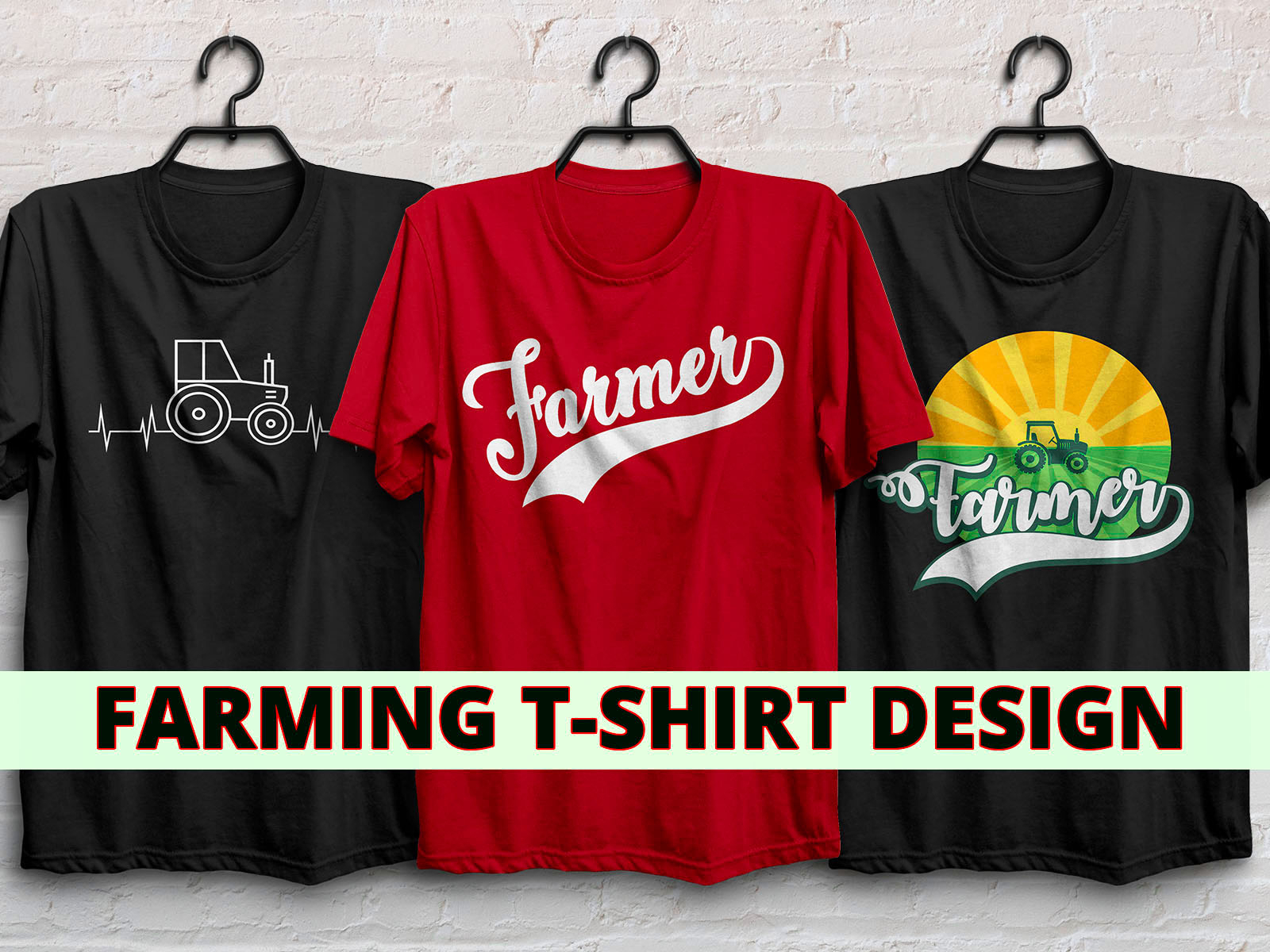 Farming T-shirt Design by Jebun Nahar Oishe on Dribbble