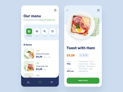 Food Delivery App Design app delivery food interface ios mobile ui ux