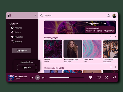 Magenta Music Player