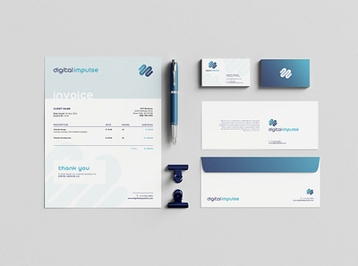 Stationary Branding brand identity stationary design stationary mockup