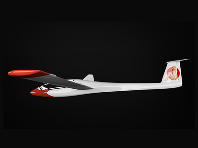 glider project 3d blender glider wacom