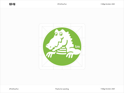 CROCS #FingYourFun / Green Version app concept design figma ios ios app minimal ui ux