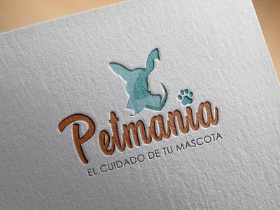 Logo Petmania branding design designgraphic illustration logo