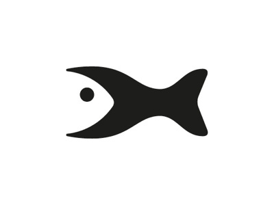 🐟 fish graphicdesign illustration logo logodesign negativespace