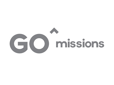 GO Missions | Logo Concept 1 arrow global go logo missions