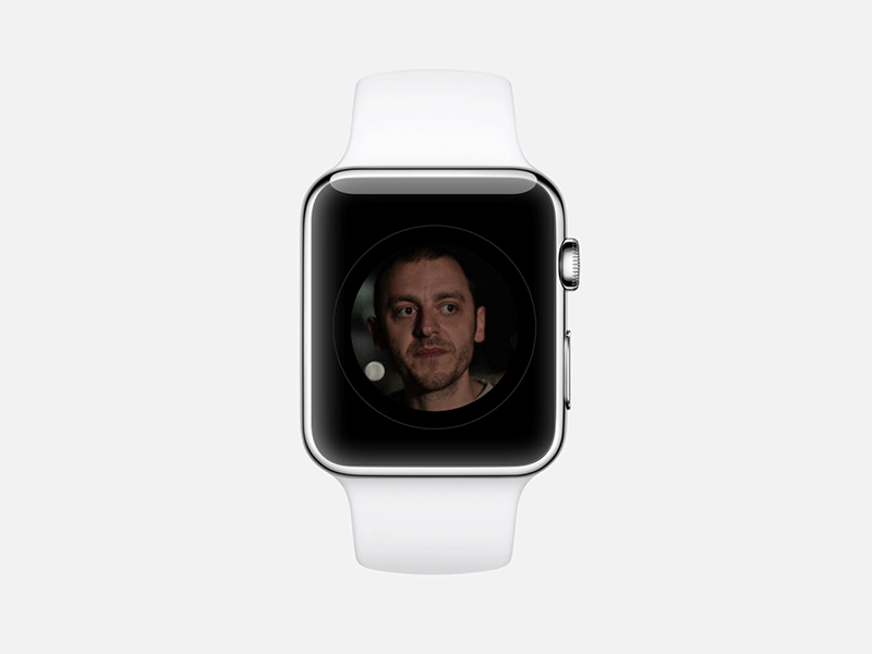Thanks to...Watch Edition animation debut design flat ios mockup thanks ui ux watch