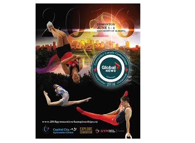 Gymnastics Championships Poster 2016