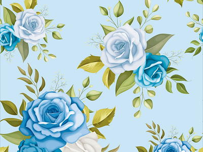 Elegant floral seamless pattern