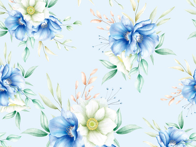 Floral seamless pattern