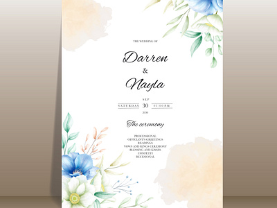 wedding invitation